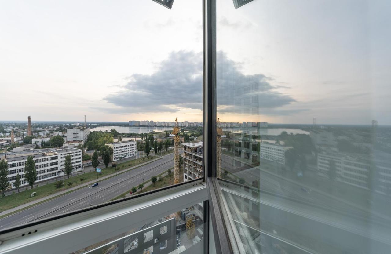 Flatrent Olympic Park, Метро Бориспільська Поруч! Kyiv Exterior photo